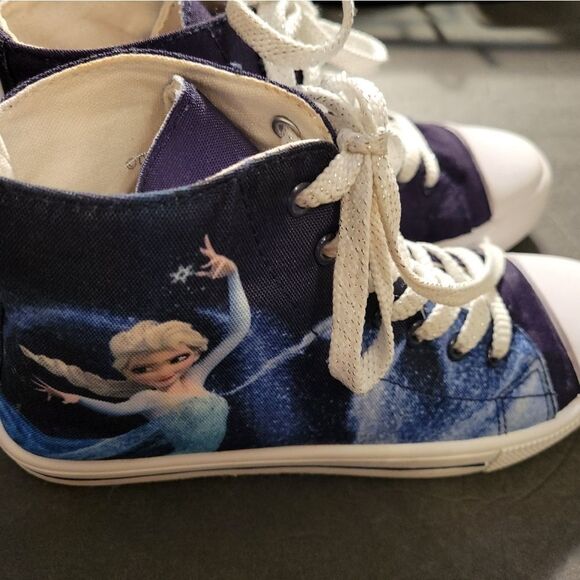 FROZEN HIGH TOPS  FROZEN KIDS SNEAKERS - Picture 14 of 16